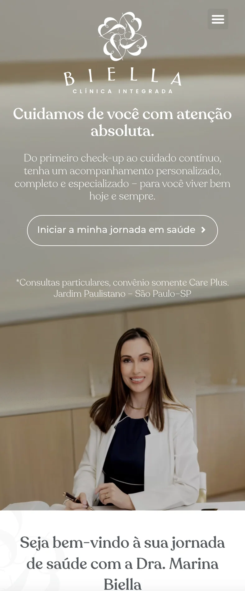 Projeto 03 de Medicina desenvolvido pela Magnus Global